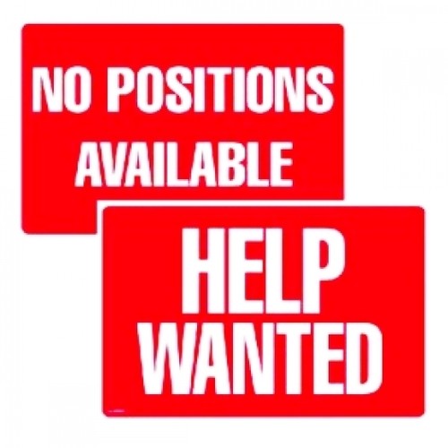 Help wanted no positions - help,